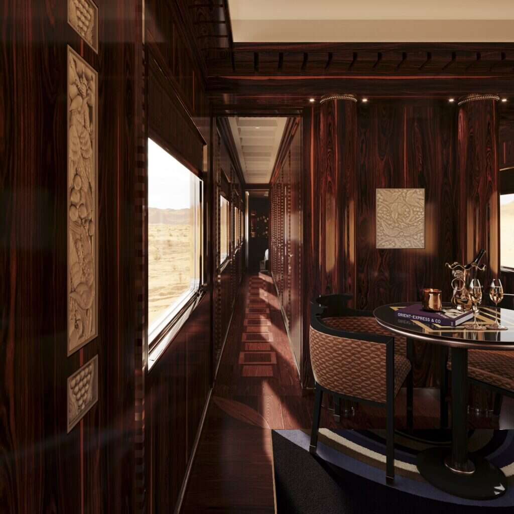 orient express train interiors