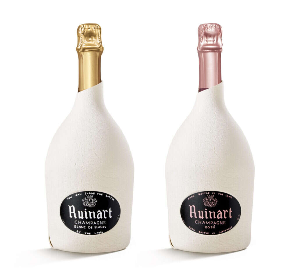 Ruinart bottles