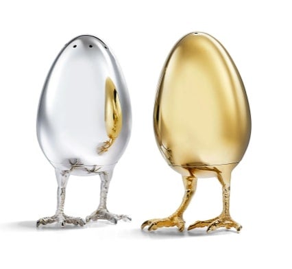 Asprey Chicken Leg Salt and Pepper Shakers 