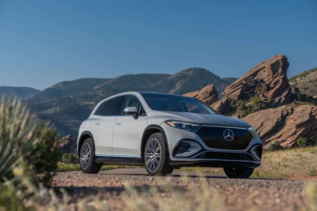 Mercedes-Benz EQS wellness car