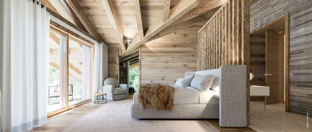 Six Senses Crans-Montana bedroom