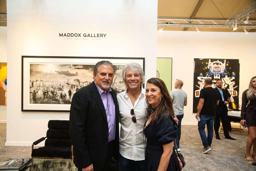 Maddox Gallery Art Week Show Jon Bon Jovi