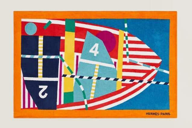 Hermes beach towel