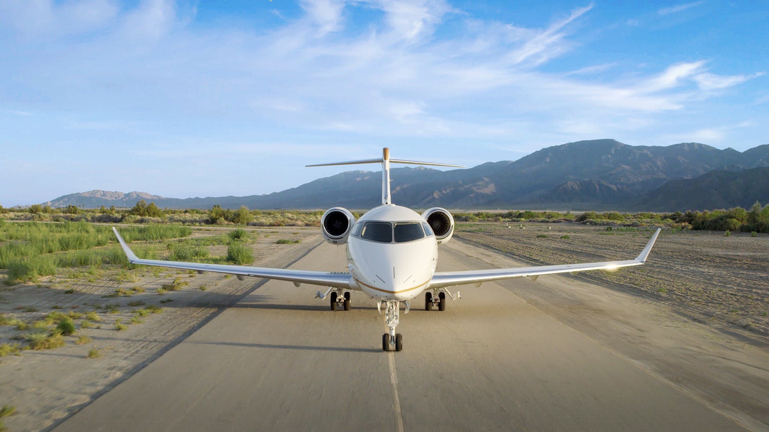 A Bombardier Challenger 3500