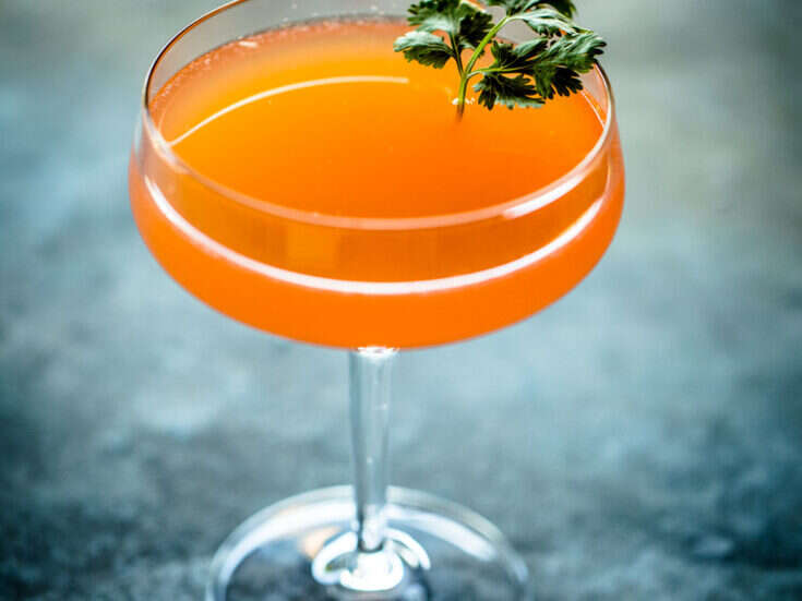 Del Maguey mezcal cocktail