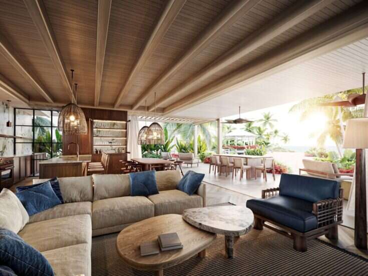 The Abaco Club living room