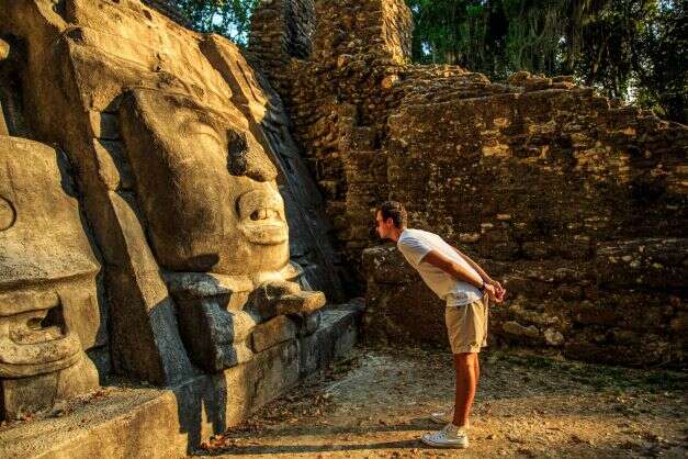Maya sites are found all over Belize