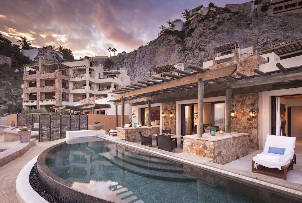 The pool at Waldorf Astoria Los Cabos Pedregal