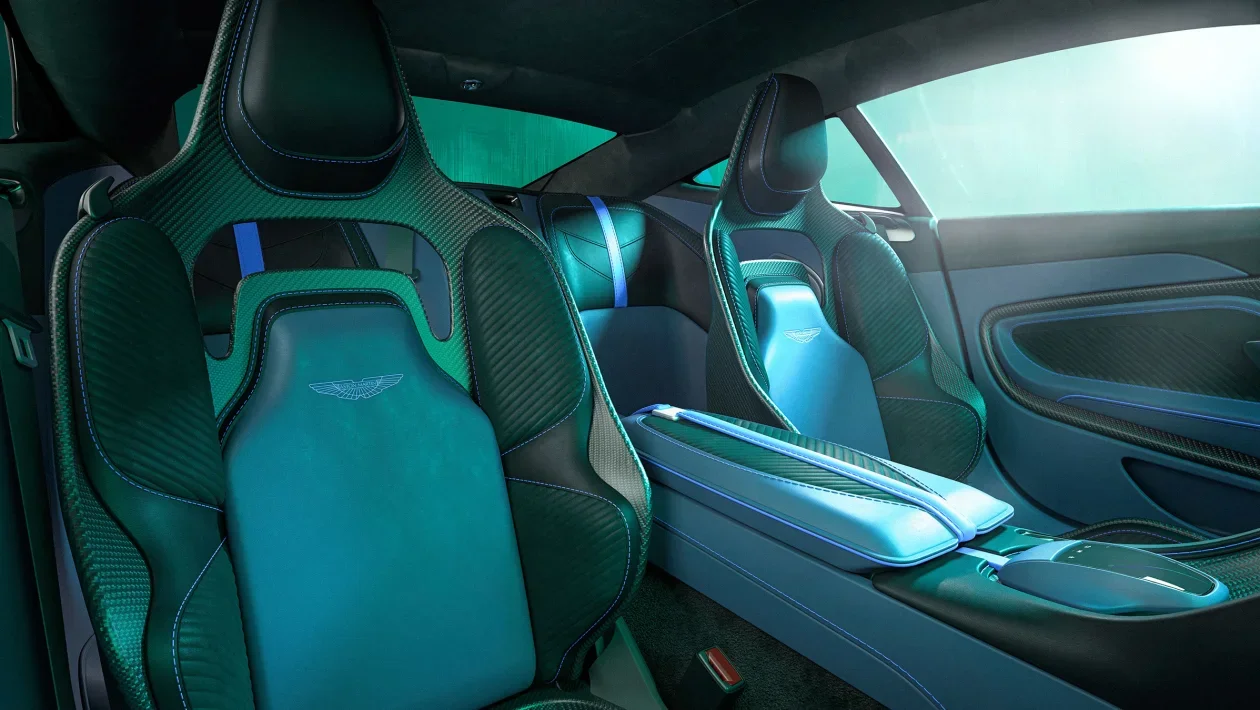 Aston Martin DBS 770 Ultimate interior seats 