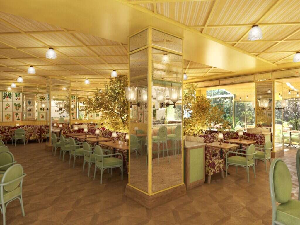 La Fantaisie restaurant opening rendering