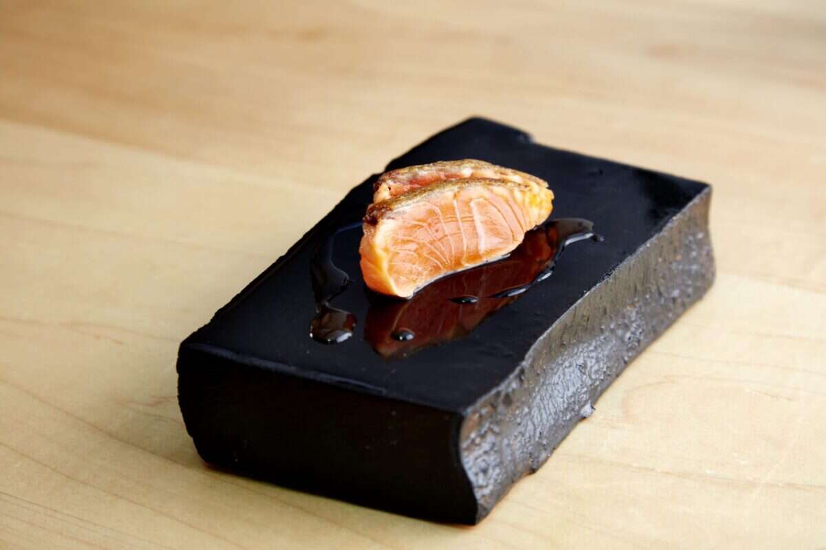 Maru salmon dish