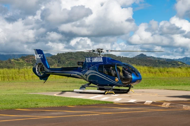 Blue Hawaiian Helicopter on the Big Island, Hawaii