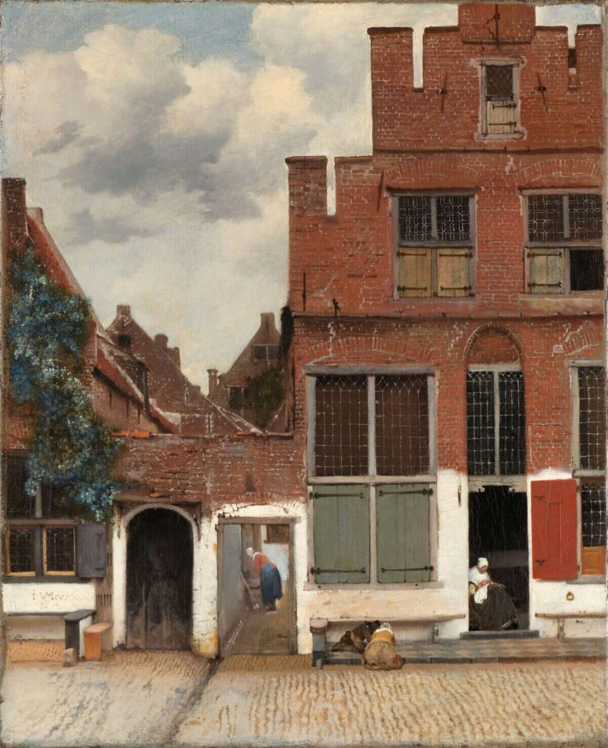 Vermeer The Little Street