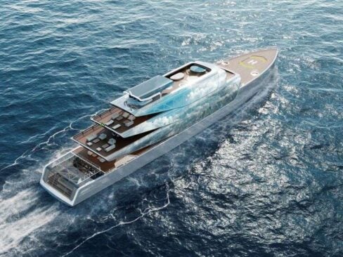 Pegasus superyacht exterior