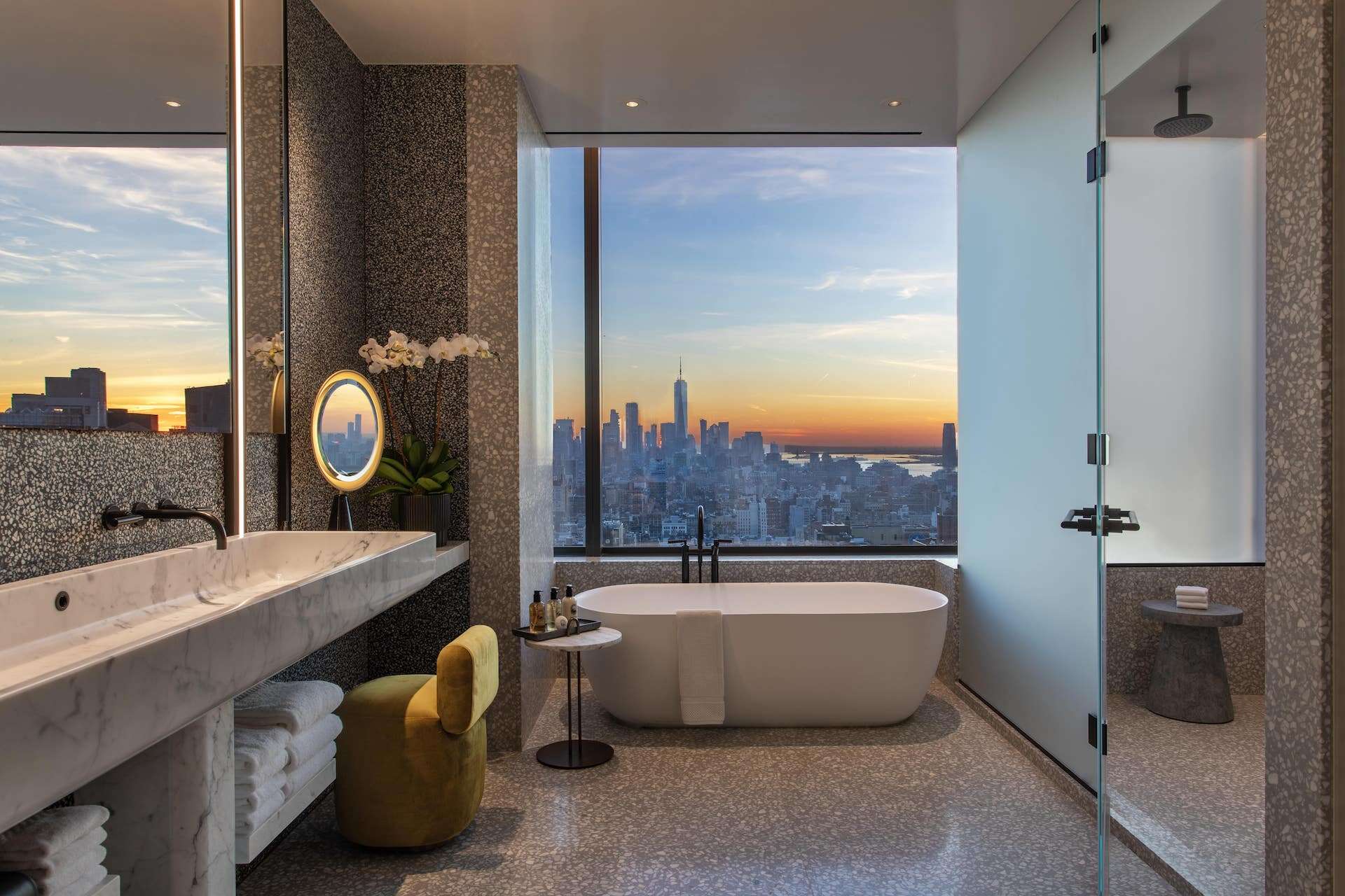 ritz Carlton new York top suite bathroom