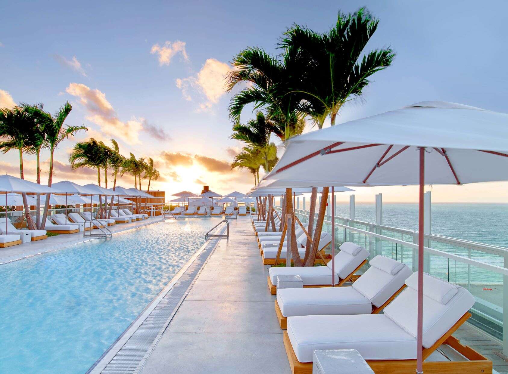 1 Hotel South Beach rooftop pool