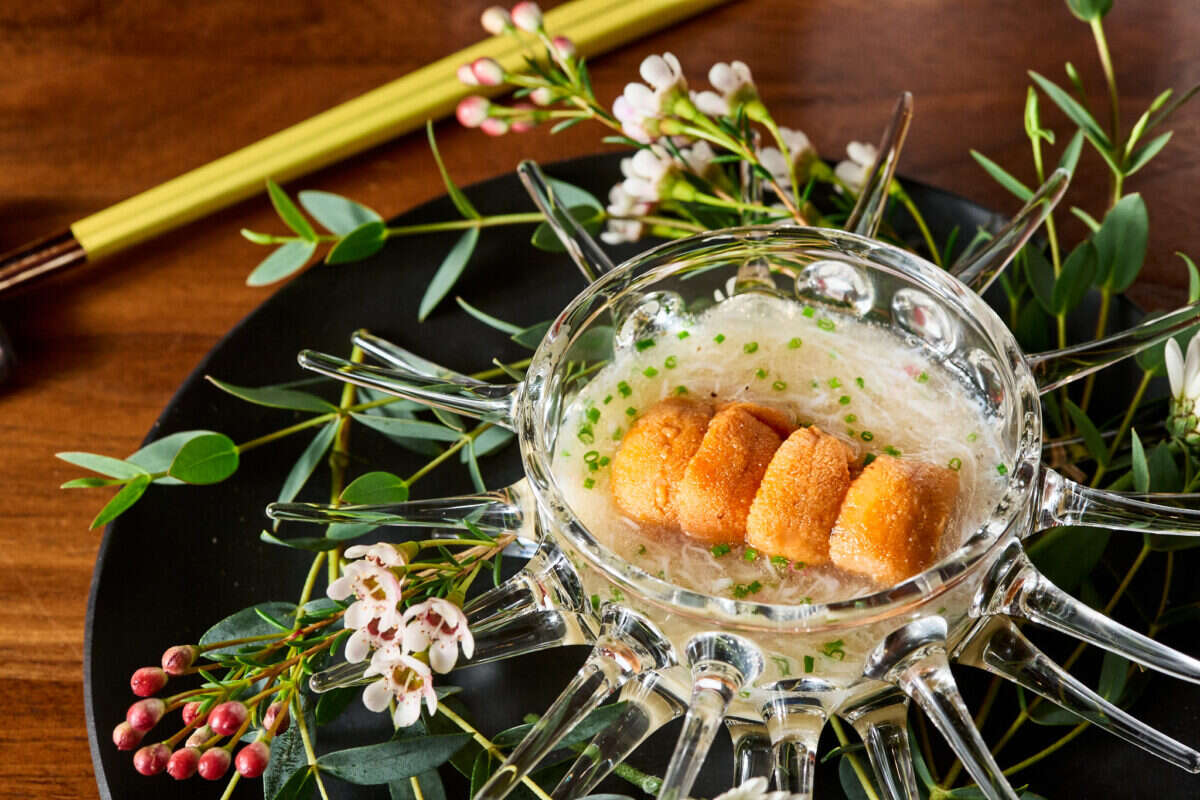 chawanmushi at Akikos at Avery Lane 