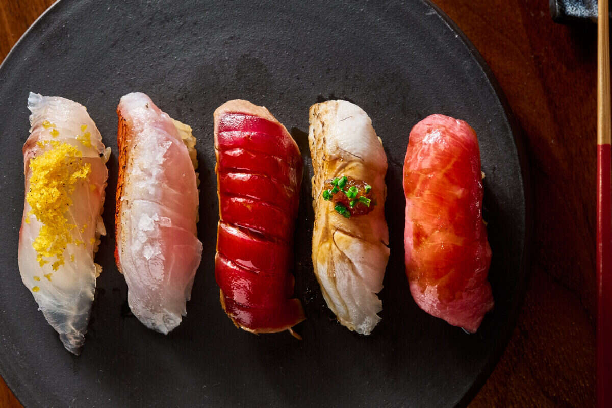 Nigiri at Akikos at Avery Lane 