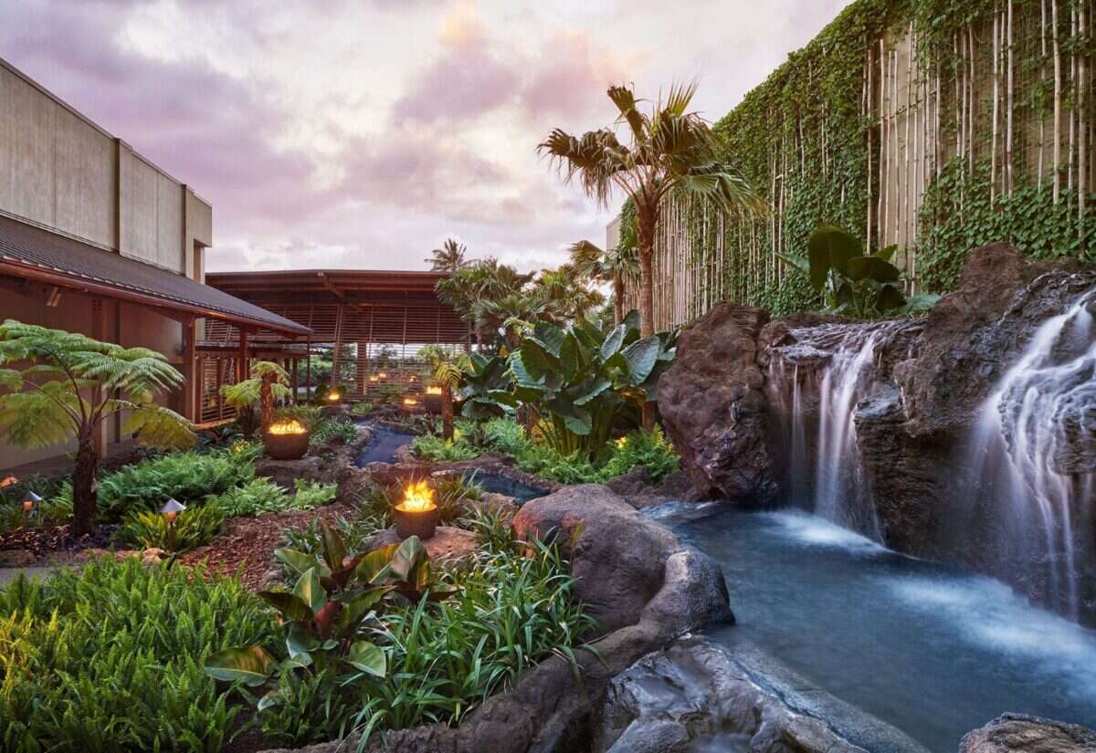 Garden at 1 Hotel Hanalei Bay 