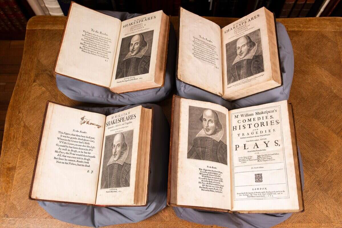 Shakespeare four folios 
