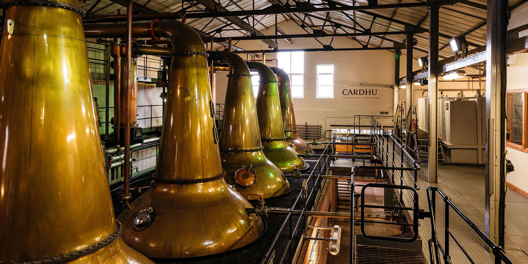 crash pot stills for black label whisky