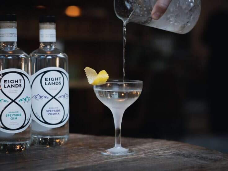 The Speyside Vesper Martini by Eight Lands