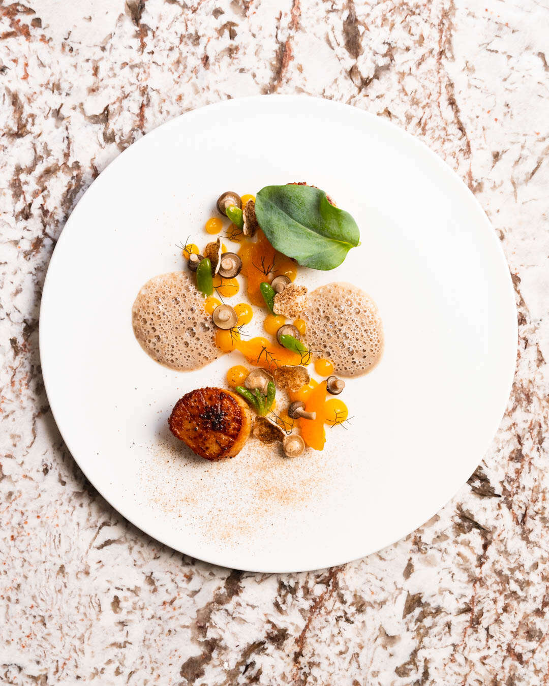 Monica Galetti scallop dish