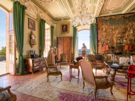 French History and European Art Unite in Provence Chateau