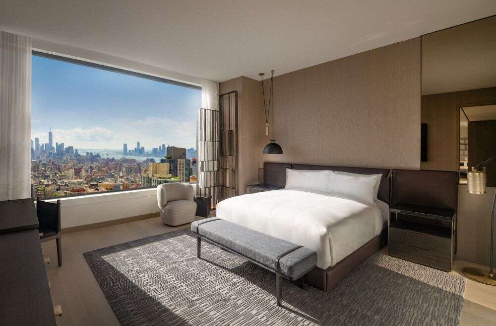 Ritz-Carlton New York NoMad penthouse bedroom