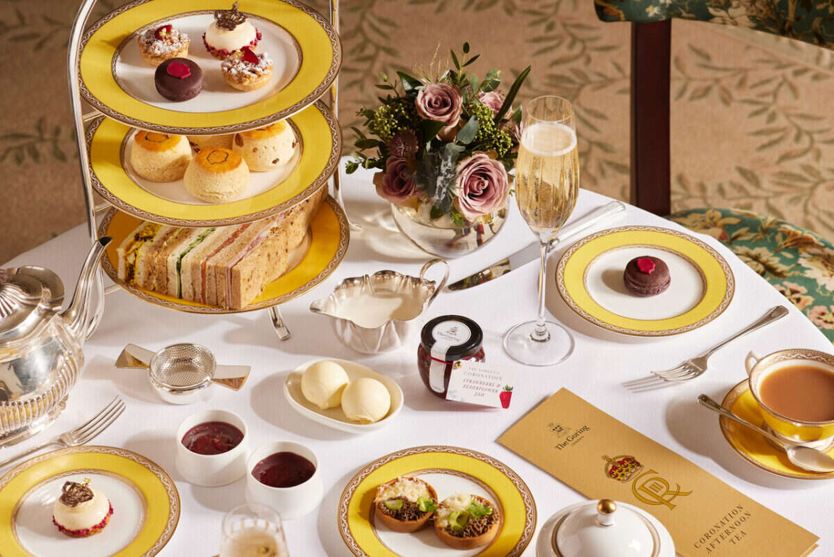 The Goring coronation afternoon tea