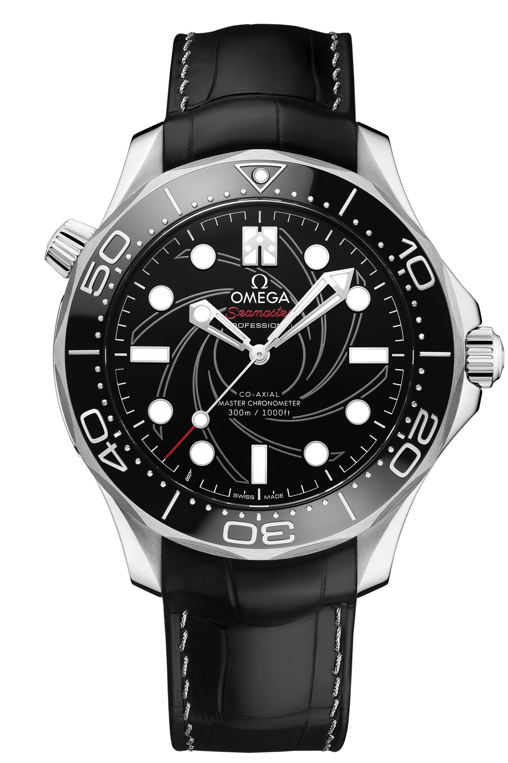 Omega, Seamaster Diver 300M Co-Axial Master Chronometer 42mm James Bond Numbered Edition - best dive watches