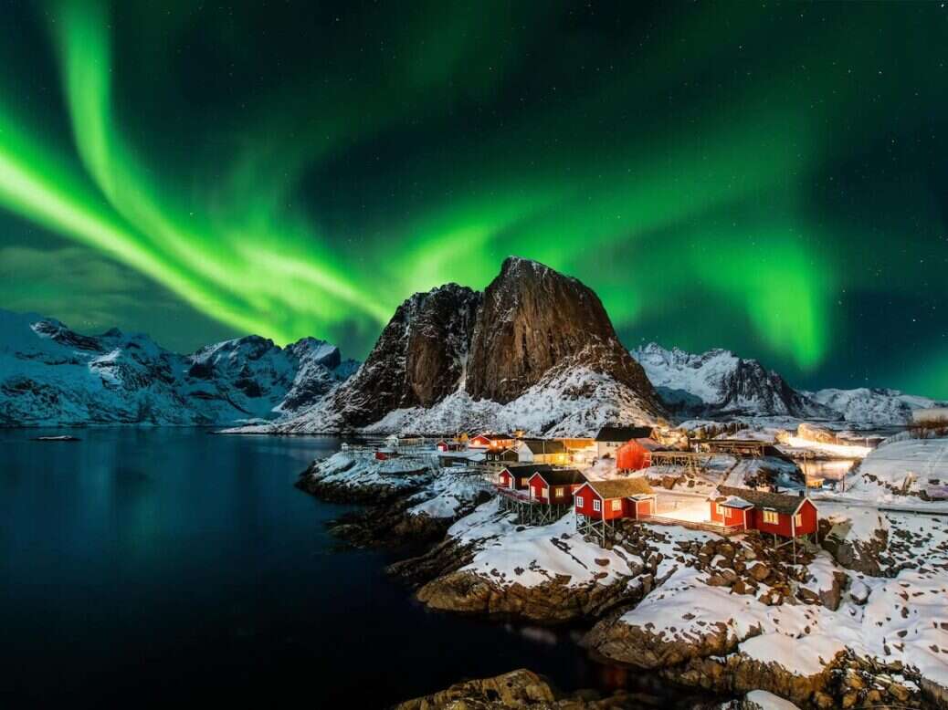 northern lights in Norway