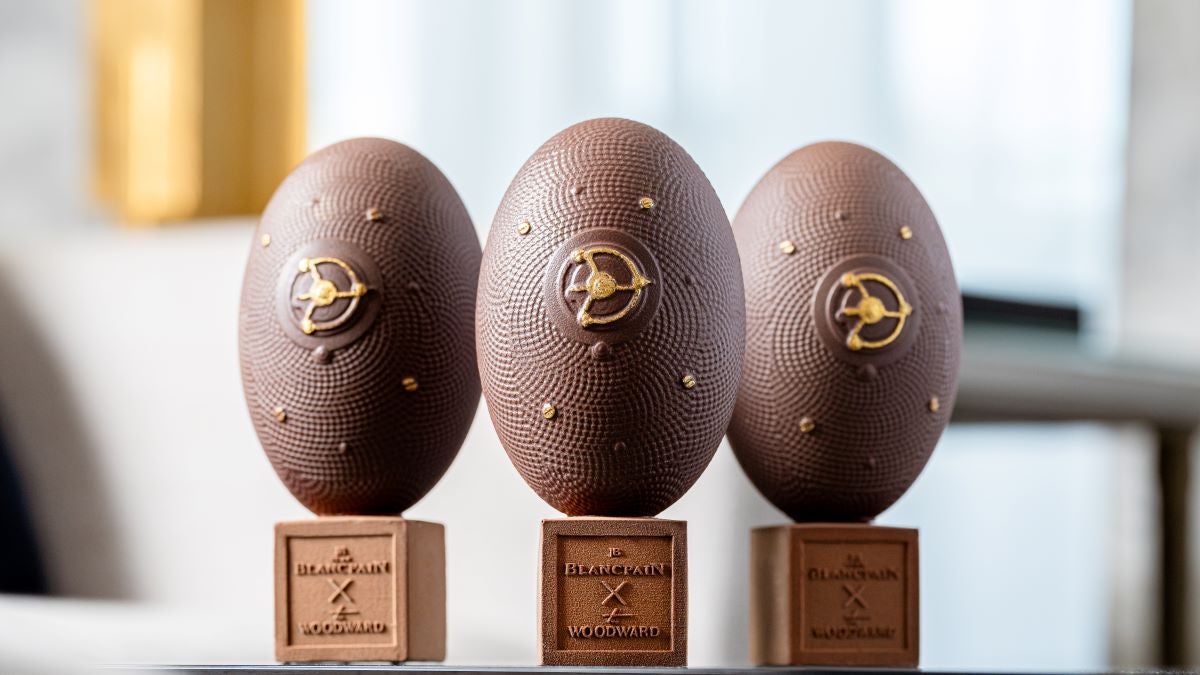 the woodward chocolate egg