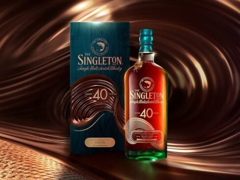 The Singleton whisky bottle