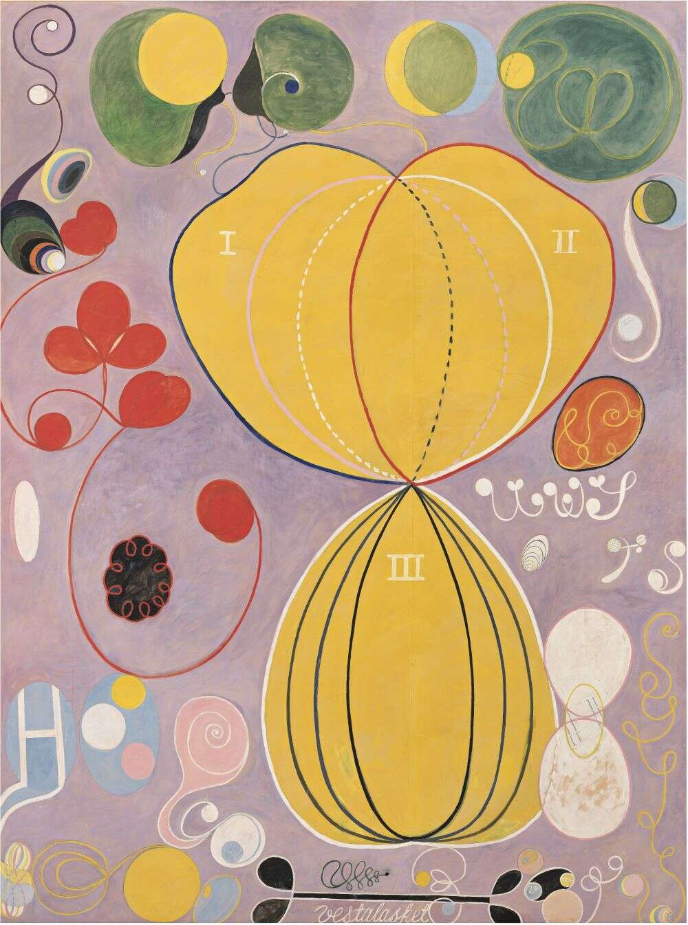 The Ten Largest, Group IV, Adulthood (1921). Hilda af Klint Foundation