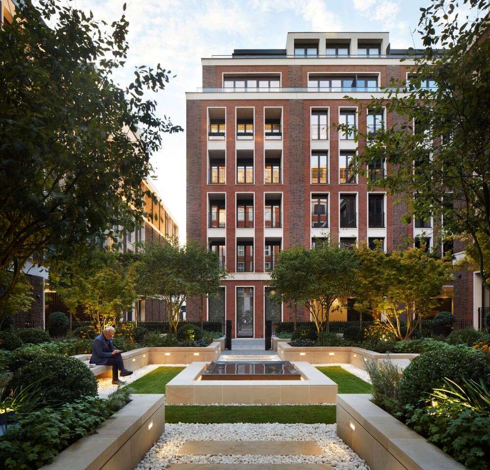 Lancer Square internal courtyard