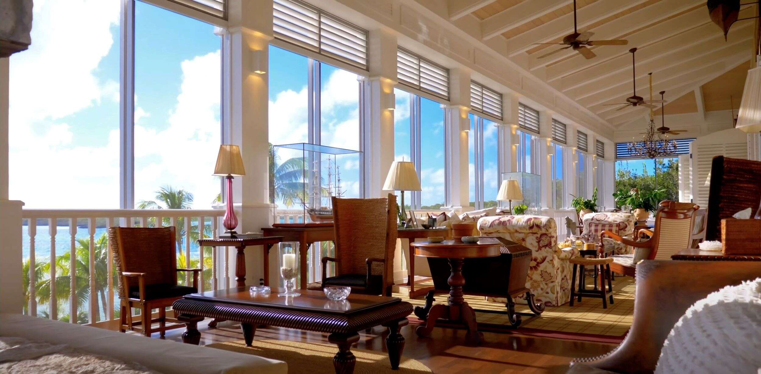 Little Pipe Cay Island main residence interior