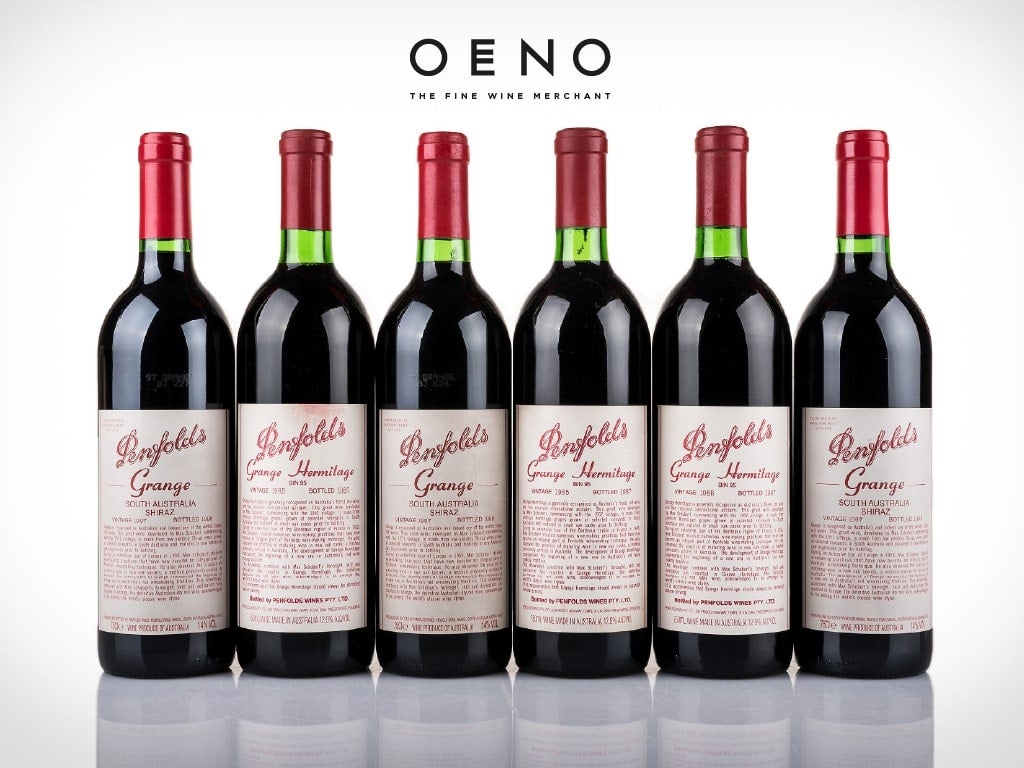 Penfolds bottles for OenoFuture wine investment