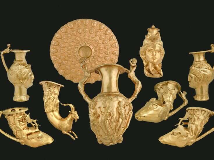 Panagyurishte Treasure © Todor Dimitrov, National Museum of History, Bulgaria