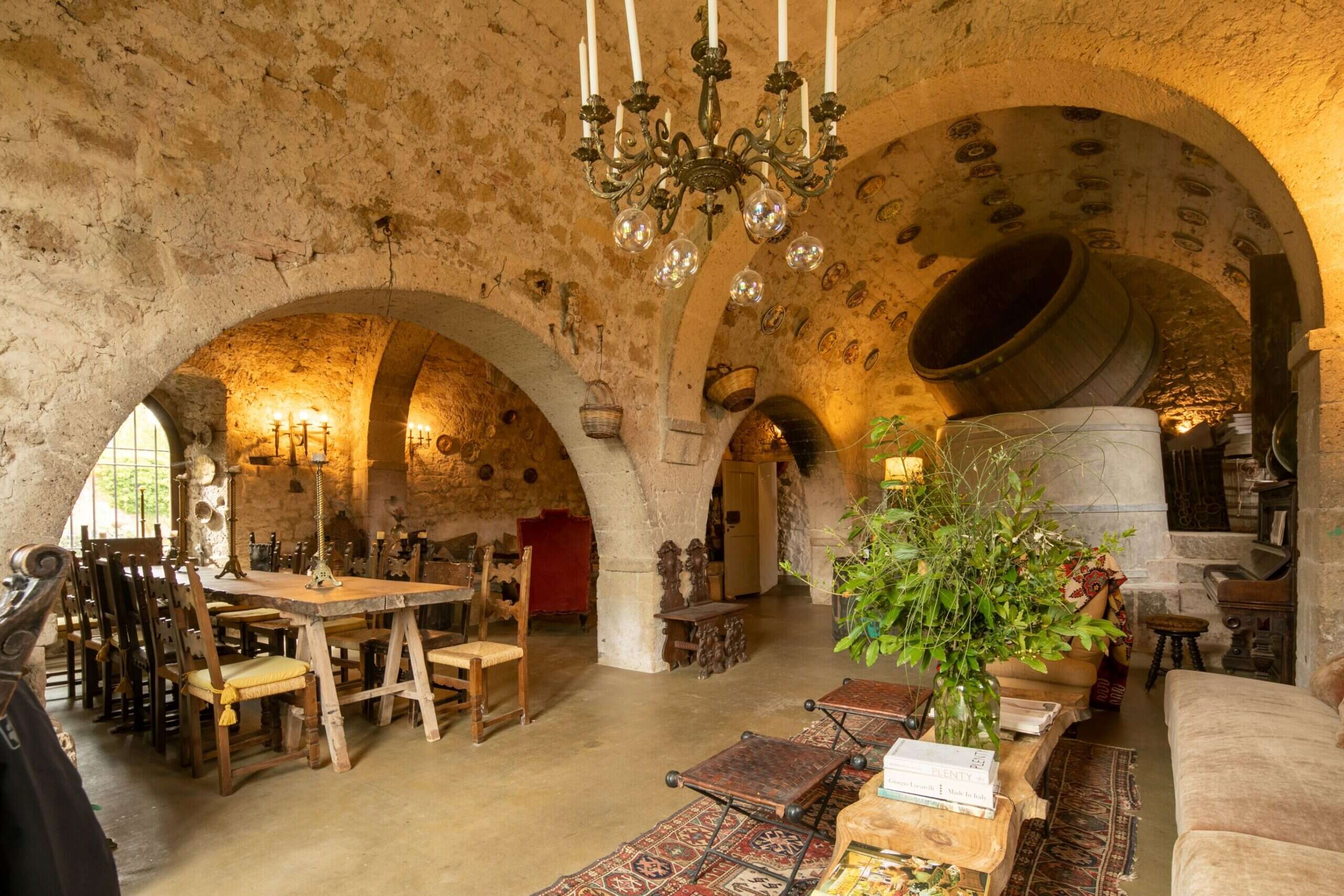 Centuries Old Tuscan Villa is True Fairytale Living