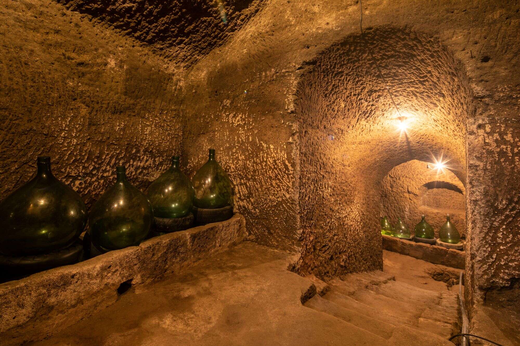 Tuscan villa Etruscan wine cellars