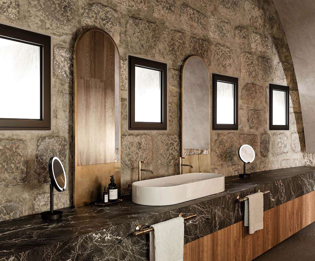 bathroom at Mamula Island