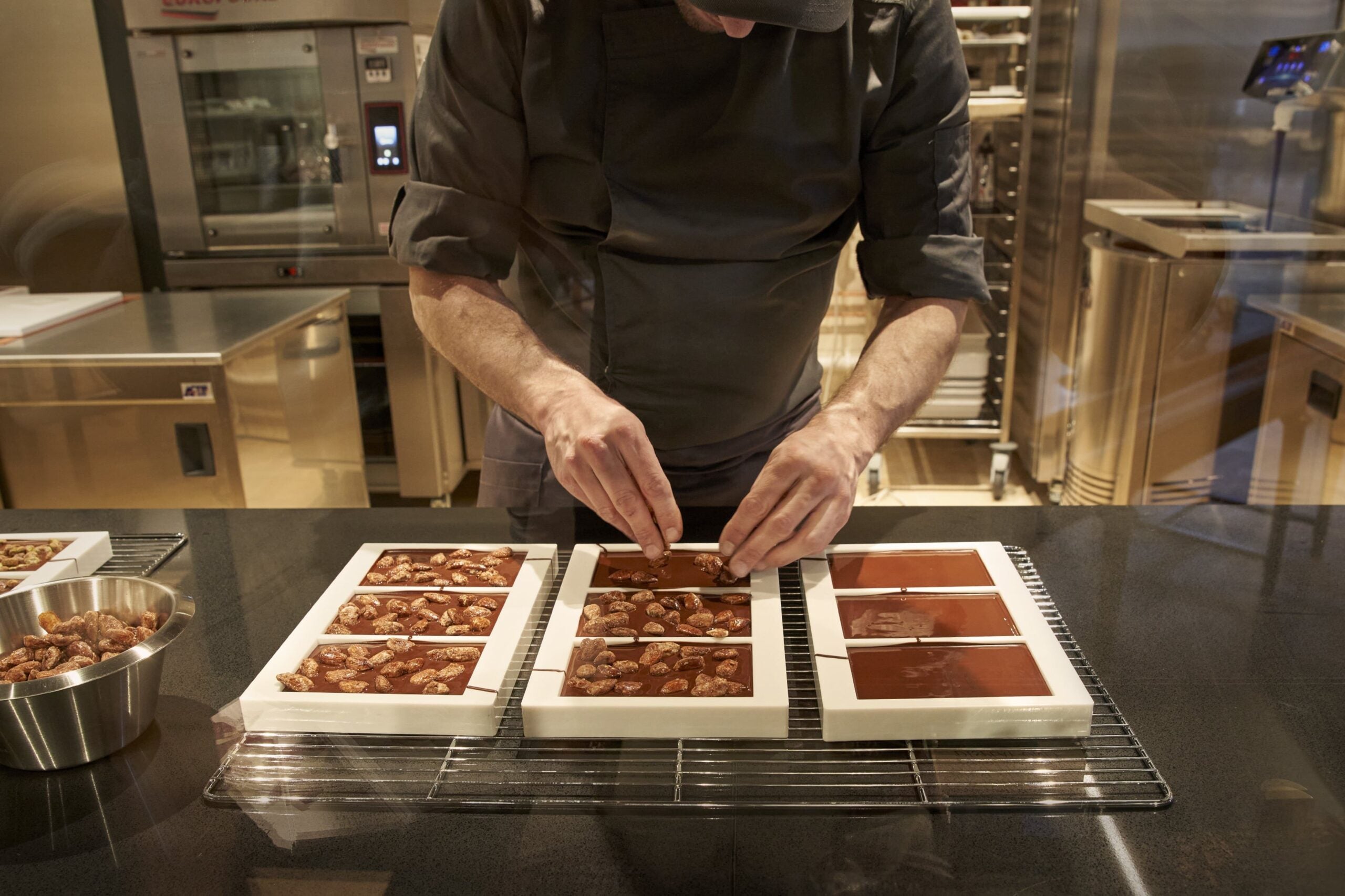 chocolatier at Alain Ducasse Paris 