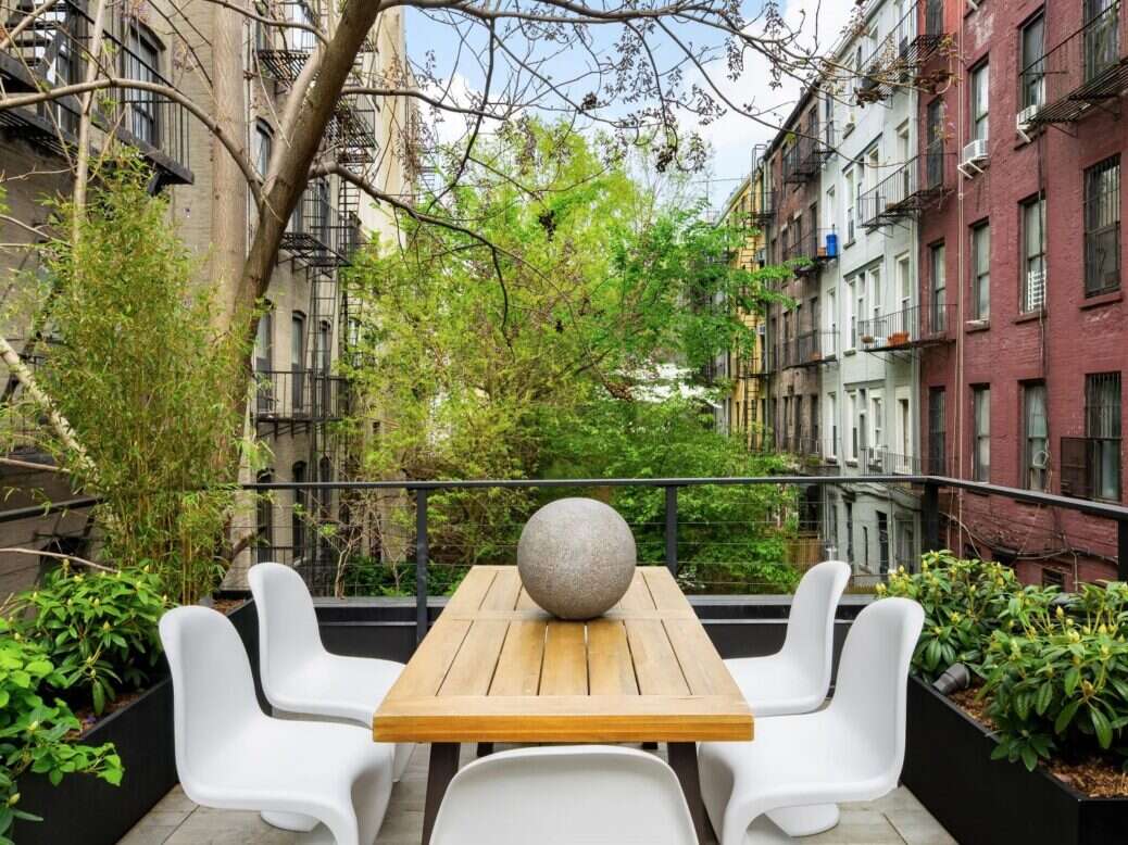 East Village property balcony