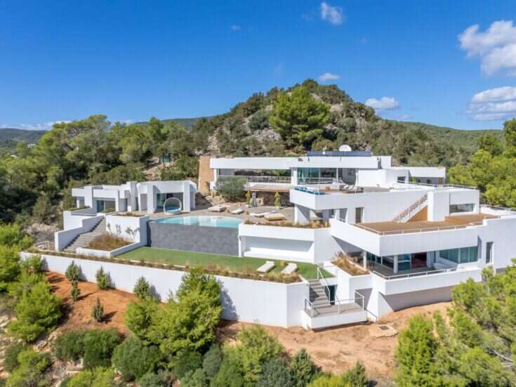 Ibiza mansion exterior