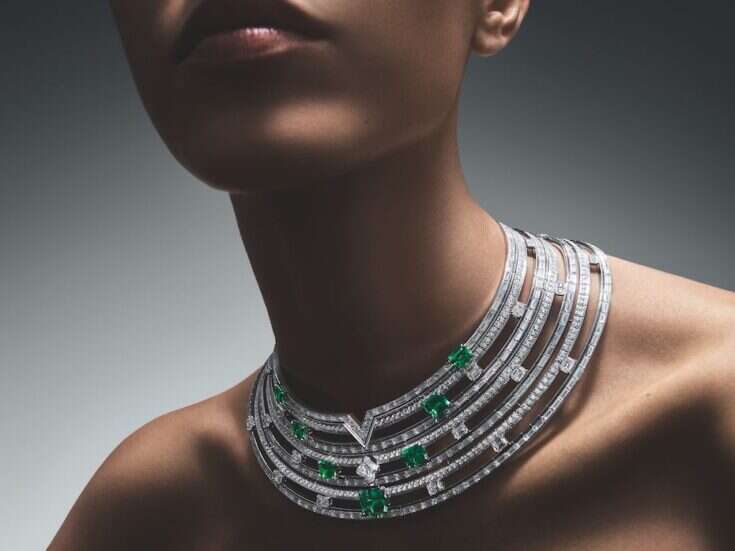Louis Vuitton deep time Gondwana necklace