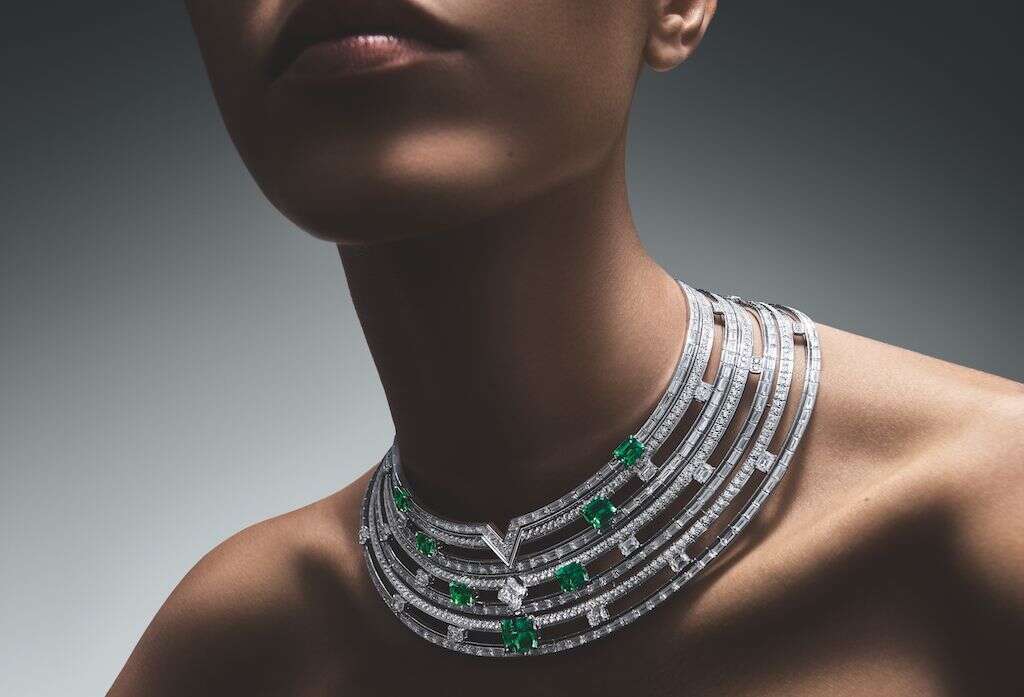 Louis Vuitton deep time Gondwana necklace