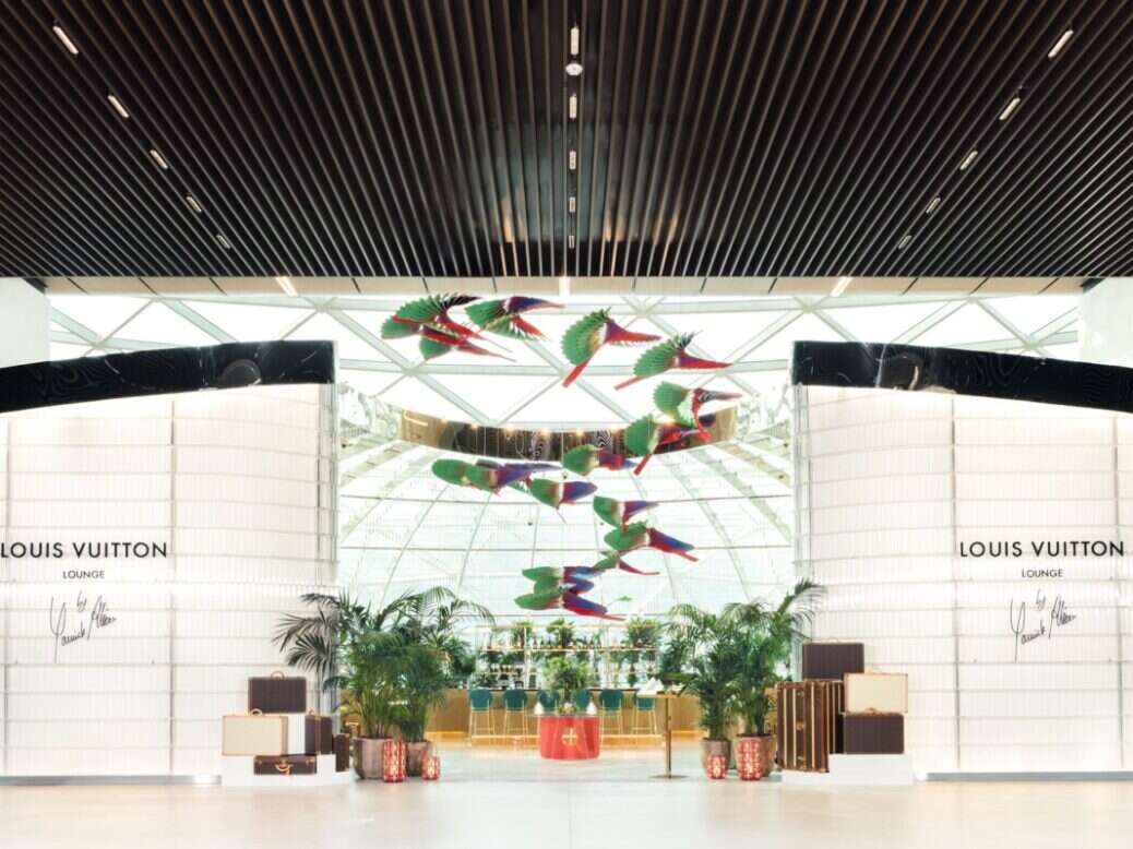 Louis Vuitton opens its first store at Dubai Duty Free in DXB