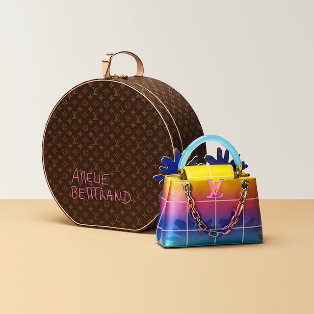 What makes Louis Vuitton's Artycapucines bags works of art?