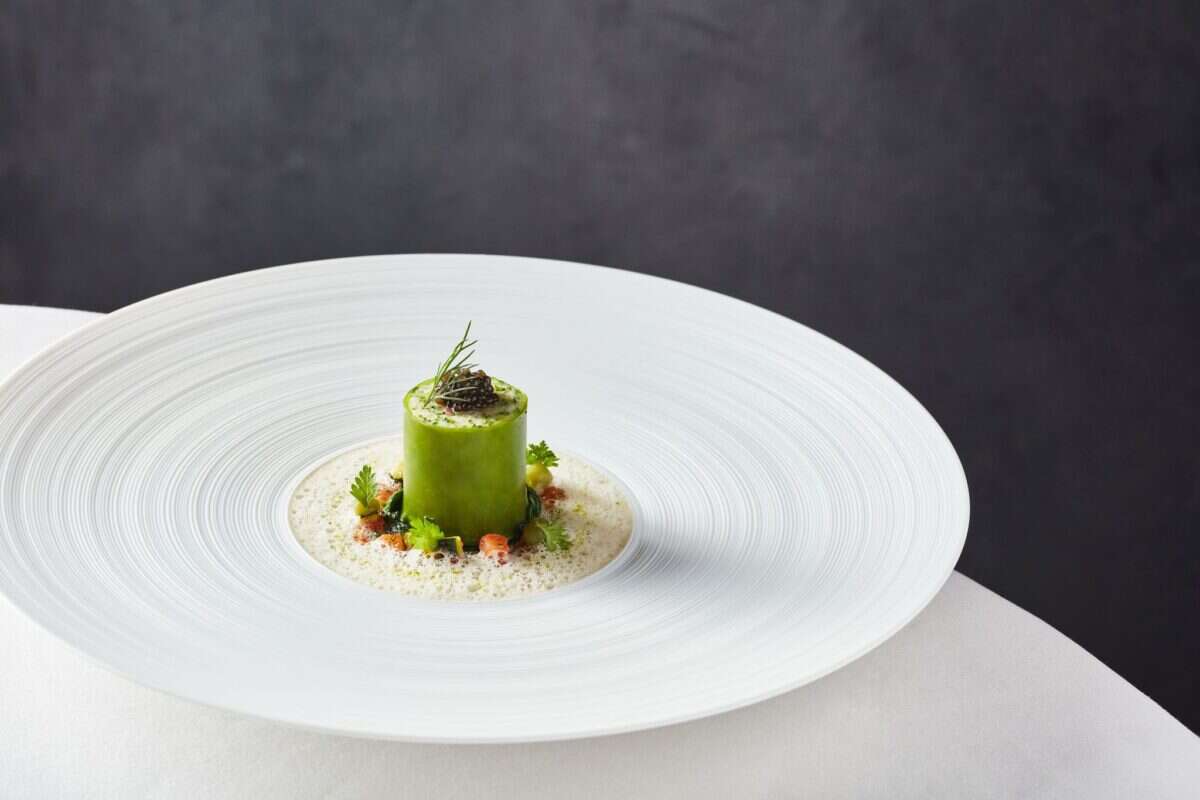 Michael Caines crab cannelloni 